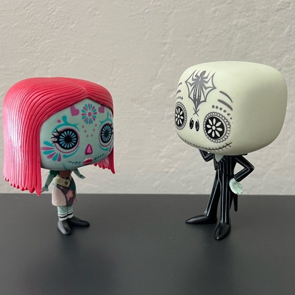 OOB Jack and Sally Funko Day of the Dead - Picture 2 of 2